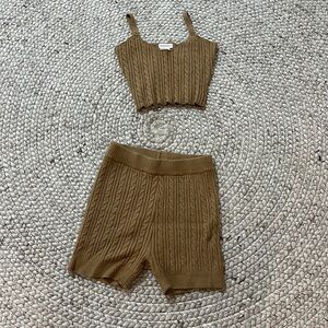 NWOT REVOLVE LOVERS+FRIENDS CARMEN KNIT SET